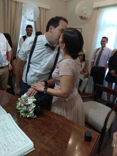 Nadia+Gareth: Registry Wedding